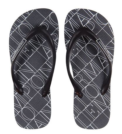 Emporio Armani Klipklapper - Navy m. Mønster Emporio Armani Klipklapper - Navy m. Mønster