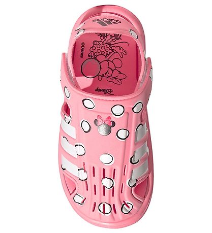 adidas Performance Badesandaler - Water C - Rosa m. Minnie Mouse adidas Performance Badesandaler - Water C - Rosa m. Minnie Mouse