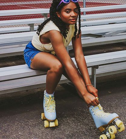 Impala Rulleskøjter - Quad Skate - Sky Blue/Gul Impala Rulleskøjter - Quad Skate - Sky Blue/Gul