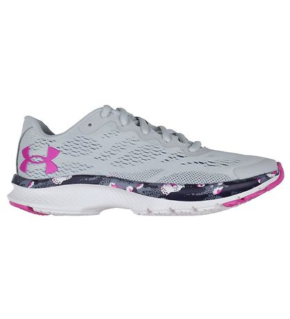 Under Armour Sko - UA GGS Charged Bandit 6 HS - Halo Gray/Hvid/M Under Armour Sko - UA GGS Charged Bandit 6 HS - Halo Gray/Hvid/M