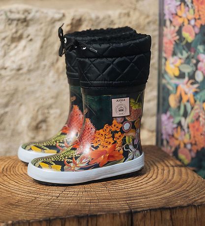 Aigle Termostøvler - Giboulee Print - Kew Garden 2