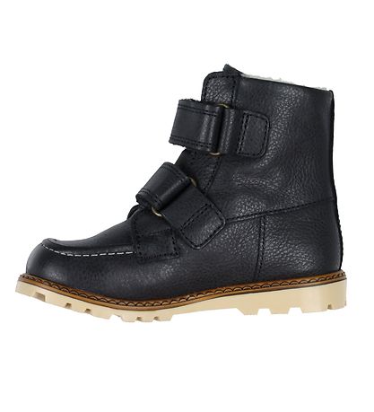 Bundgaard Vinterstøvler - Terry - Velcro - Black
