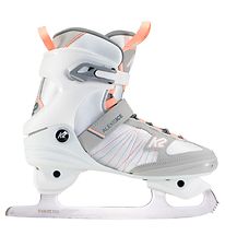 K2 Skøjter - Alexis Ice - Figure Blade - Hvid/Orange K2 Skøjter - Alexis Ice - Figure Blade - Hvid/Orange