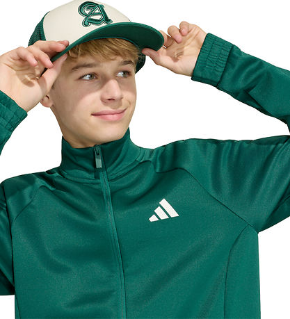 Adidas Performance Cardigan - J STD TRCK - Cgreen/Ivory