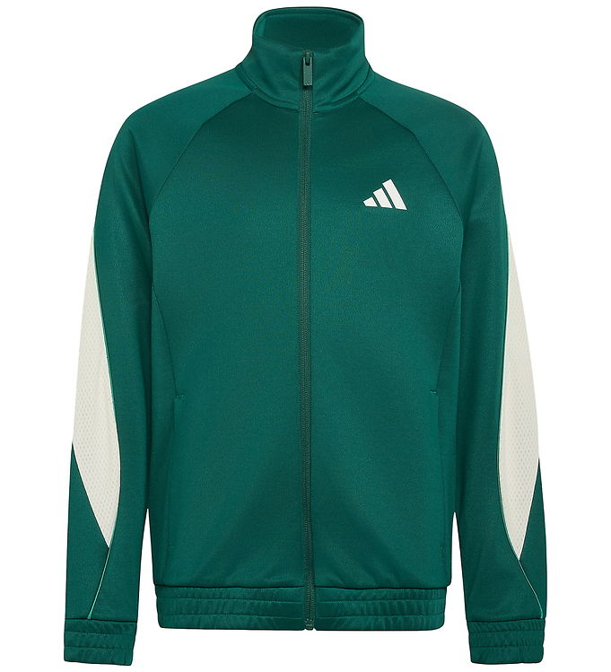 adidas Performance Cardigan - Collegiate Green/Ivory