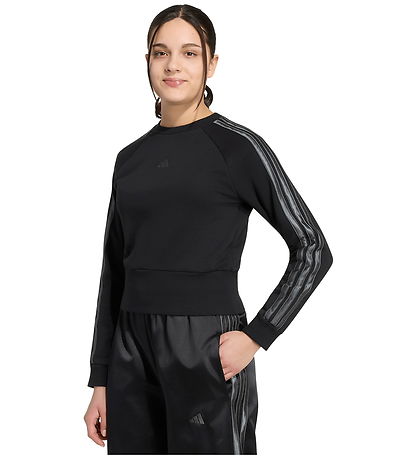 adidas Performance Sweatshirt - JG Satin - Sort/Grey Six