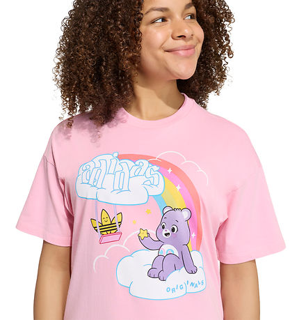 adidas Originals T-shirt - GFX - Light Pink m. Care Bears