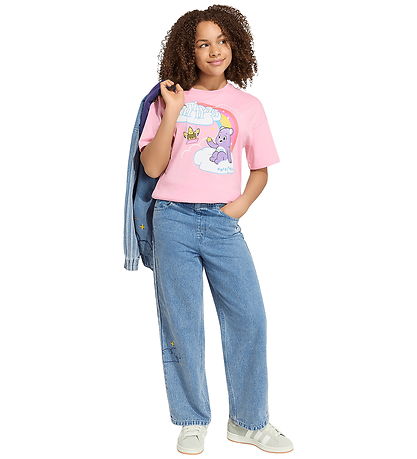 adidas Originals T-shirt - GFX - Light Pink m. Care Bears