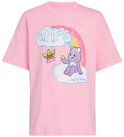 adidas Originals T-shirt - GFX - Light Pink m. Care Bears