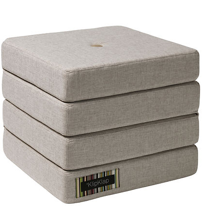 by KlipKlap Foldemadras - 4 Fold - Beige W. Sand