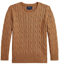 Polo Ralph Lauren Bluse - Strik - Cable - Camel