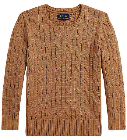 Polo Ralph Lauren Bluse - Strik - Cable - Camel