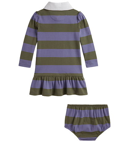 Polo Ralph Lauren Kjole/Bloomers - Rugby - Summer Purple Multi