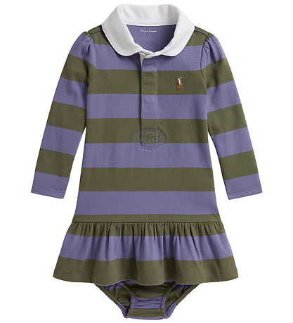 Polo Ralph Lauren Kjole/Bloomers - Rugby - Summer Purple Multi
