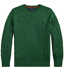 Polo Ralph Lauren Blouse - Knitted - Cable - Verano Green