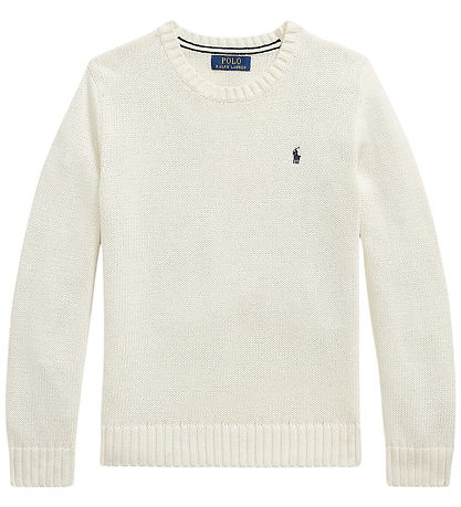 Polo Ralph Lauren Bluse - Strik - Clubhouse Cream