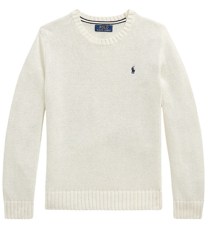 Polo Ralph Lauren Bluse - Strik - Clubhouse Cream