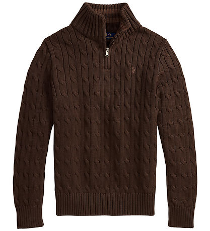 Polo Ralph Lauren Bluse - Strik - Nutmeg Brown