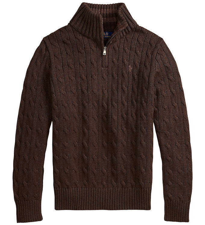 Polo Ralph Lauren Bluse - Strik - Nutmeg Brown