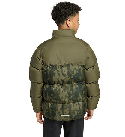 adidas Performance Dynejakke - J Sd AOP - Olistr/Ngtcar/Junink