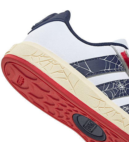 adidas Performance Sko - Grand Court Spider-Man EL - Ftwwht/Dkbl