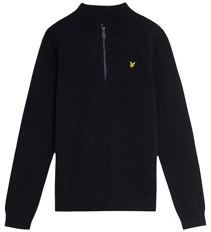 Lyle & Scott Bluse - Zip  - Dark Navy