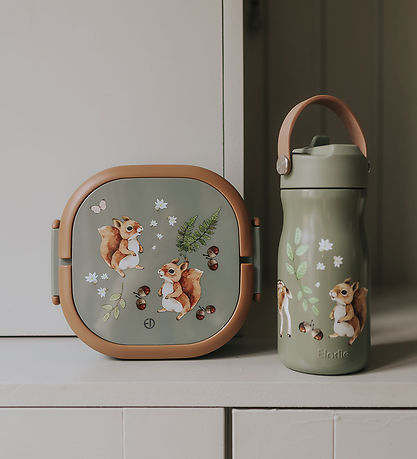 Elodie Datails Termoflaske - 420 ml - Chipmunk Darling