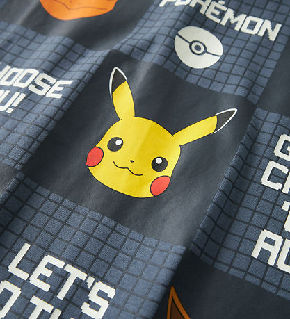 Name It T-shirt - NkmJis - Pokémon - Vintage Indigo