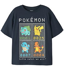 Name It T-shirt - NkmJis - Pokémon - Navy Blazer