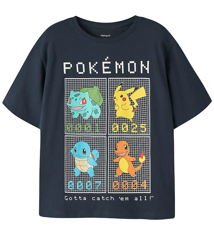 NAME IT T-shirt Jis Pokemon Navy Blazer
