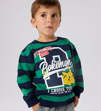 Name It Sweatshirt - NmmJosef - Pokémon - Verdant Green