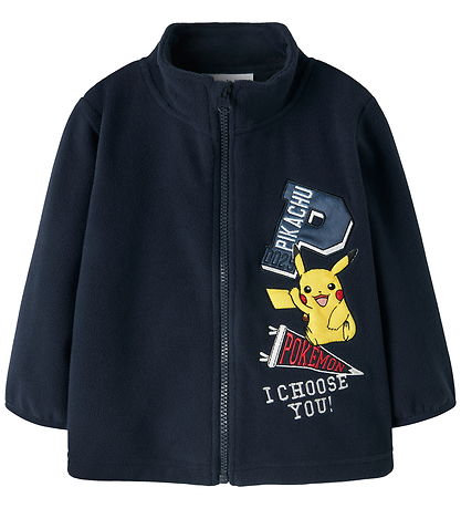 Name It Fleecetrøje - NmmJoakim - Pokemon - Navy Blazer