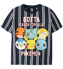 Name It T-shirt - NmmJesper - Pokémon - Navy Blazer