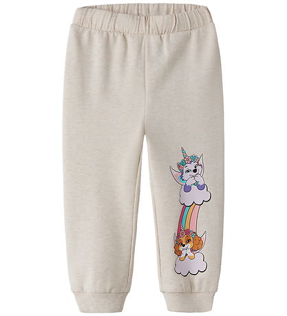 Name It Sweatpants - NmfJemma - Peyote Melange m. Paw Patrol