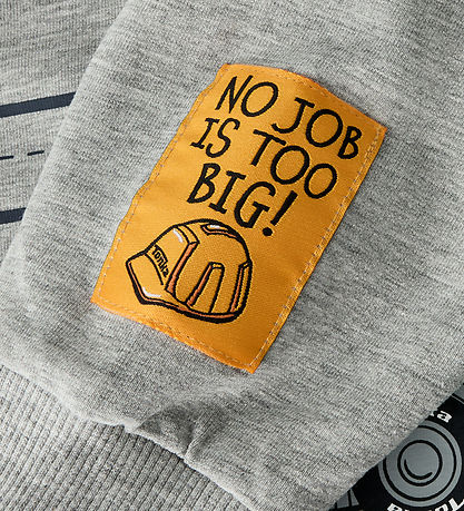 Name It Sweatshirt - NmmJorge - Tonka - Gråmeleret