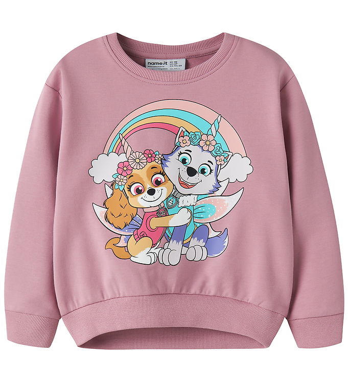 Name It Sweatshirt - NmfJemma - Lillas m. Paw Patrol