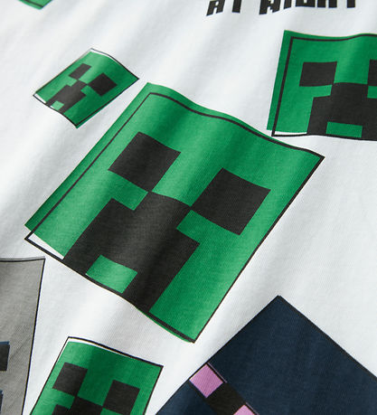 Name It T-shirt - NkmJulio - Minecraft - Bright White