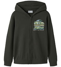 Name It Cardigan - Sweat - NkmVoltinus - Peat/Racing