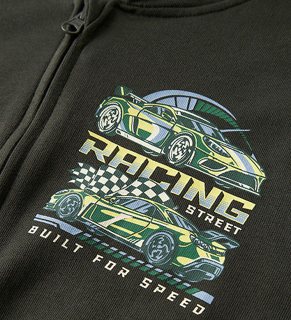 Name It Cardigan - Sweat - NkmVoltinus - Peat/Racing