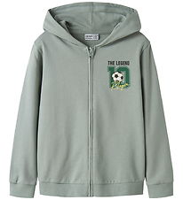 Name It Cardigan - Sweat - NkmVoltinus - Green Milieu/Legend