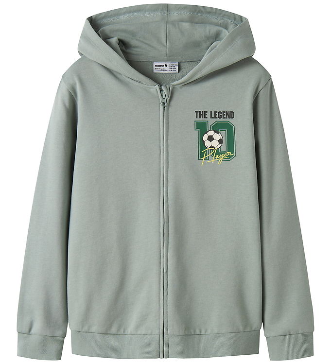 Name It Cardigan - Sweat - NkmVoltinus - Green Milieu/Legend