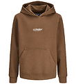 Jack & Jones Hættetrøje - JjeSoho - Cocoa