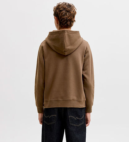 Jack & Jones Hættetrøje - JjeSoho - Cocoa