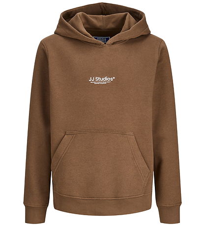 Jack & Jones Hættetrøje - JjeSoho - Cocoa