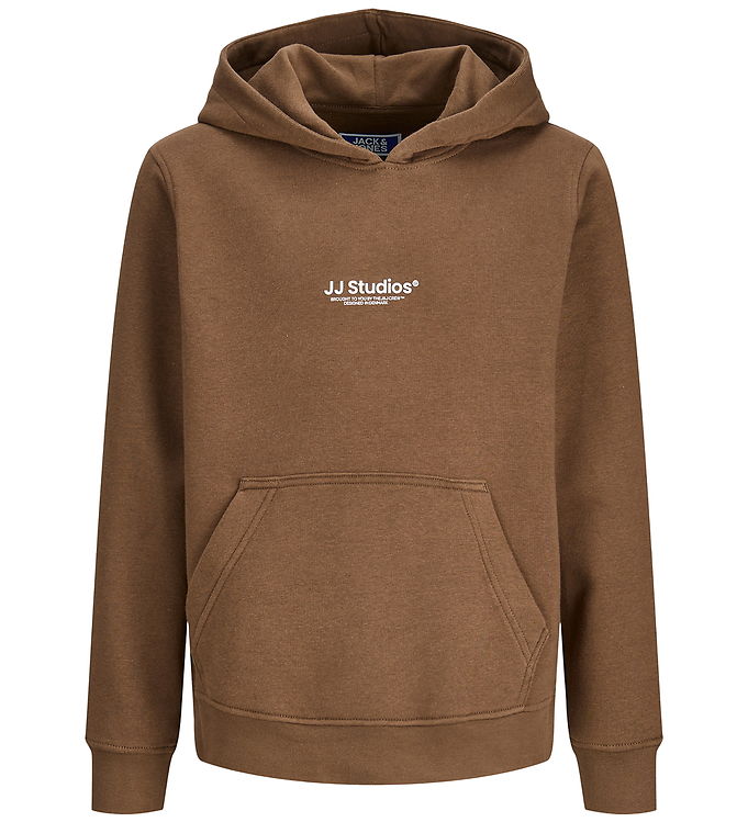 Jack & Jones Hættetrøje - JjeSoho - Cocoa