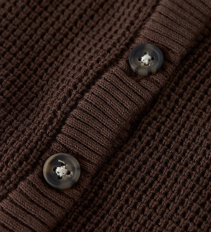 Name It Cardigan - Strik - NbnBubba - French Roast