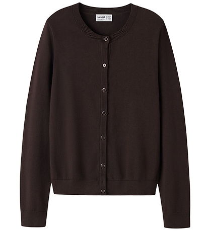 Name It Cardigan - Strik - NkfValane - Chocolate Plum