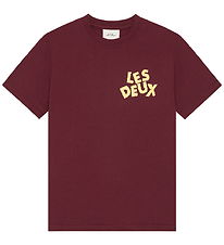 Les Deux T-Shirt - Chocolate Truffle Red