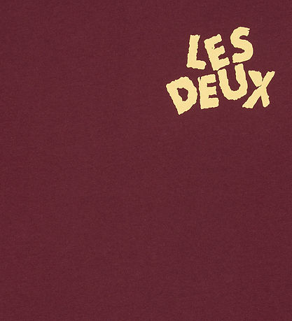 Les Deux T-Shirt - Chocolate Truffle Red
