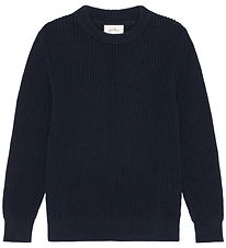 Les Deux Bluse - Strik - Dark Navy